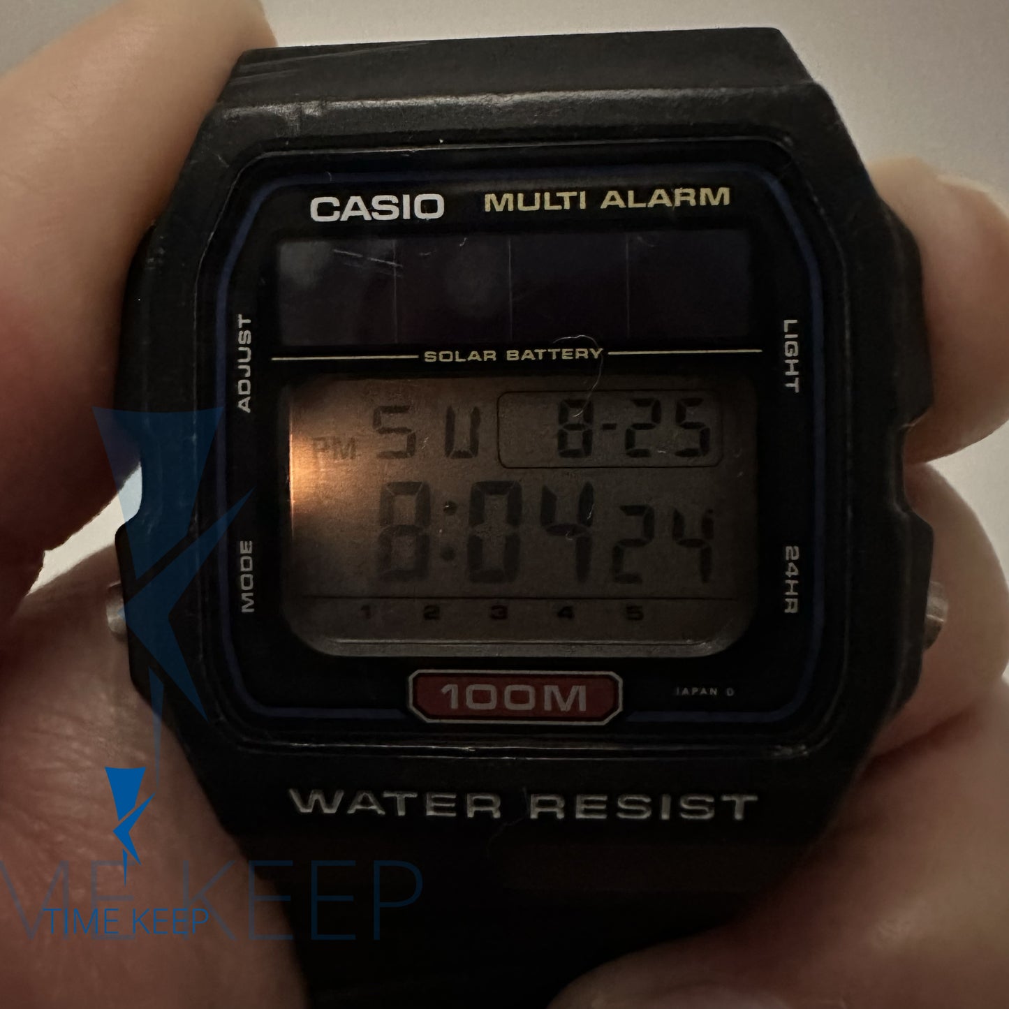 Vintage 1980s Casio WL-100 Cal. 617 Digital Watch